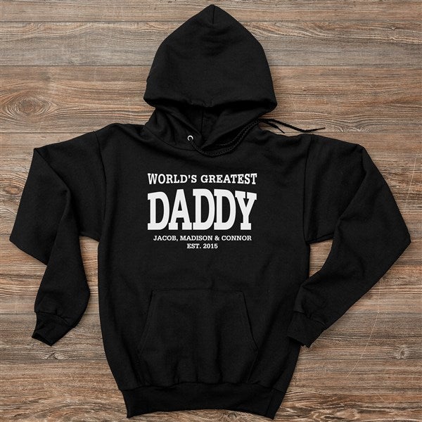 Personalized Adult Sweatshirt - World's Greatest Dad - 40700