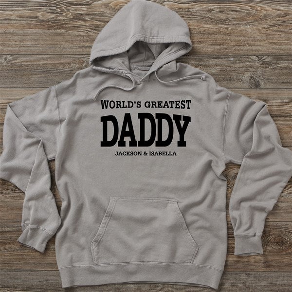 Personalized Adult Sweatshirt - World's Greatest Dad - 40700