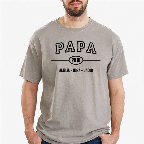 Personalized Men's Shirts - Daddy Established - 40703