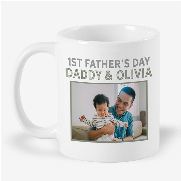 First Father's Day Personalized Coffee Mug  - 40725