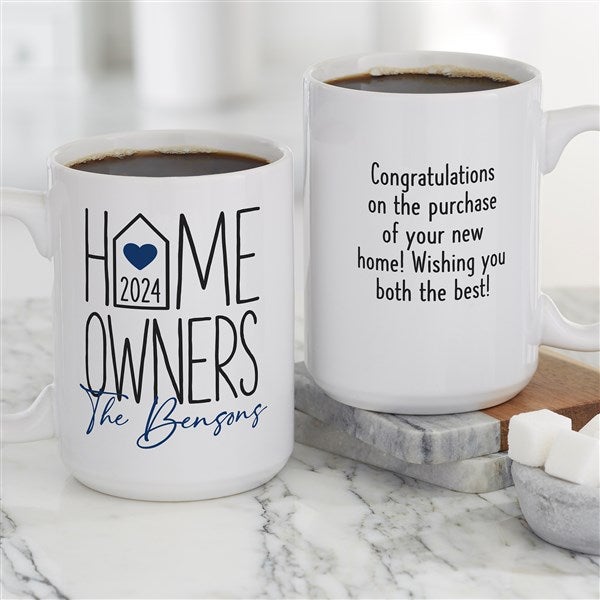 Home Owners Personalized Coffee Mugs  - 40853