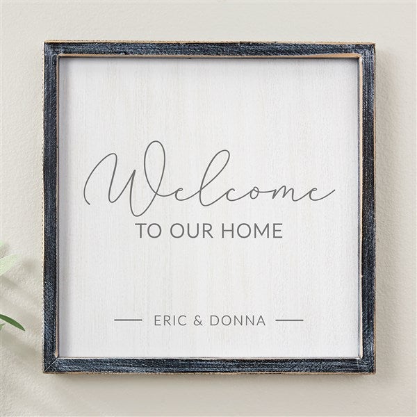 Entryway Collection Personalized Barnwood Sign - 40873