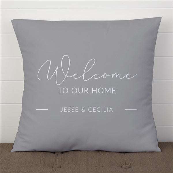 Entryway Collection Personalized Throw Pillow - 40881