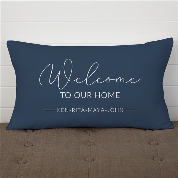 Entryway Collection Personalized Throw Pillow - 40881