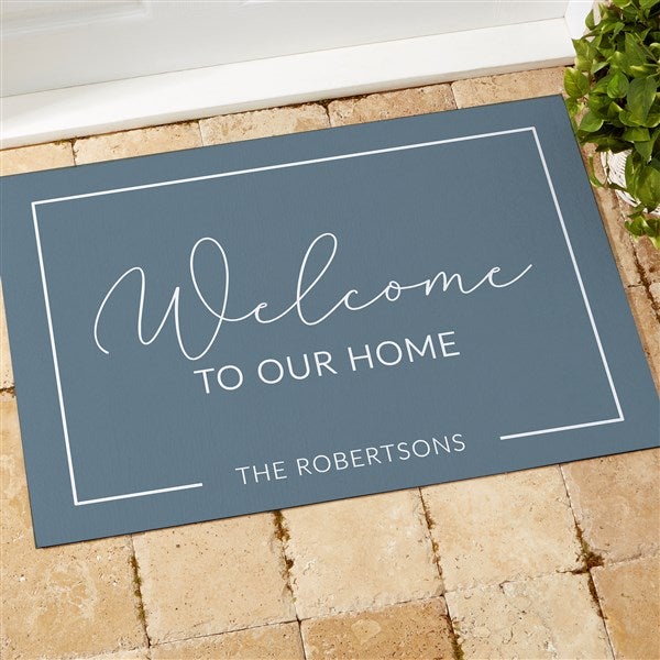 Entryway Collection Personalized Doormat