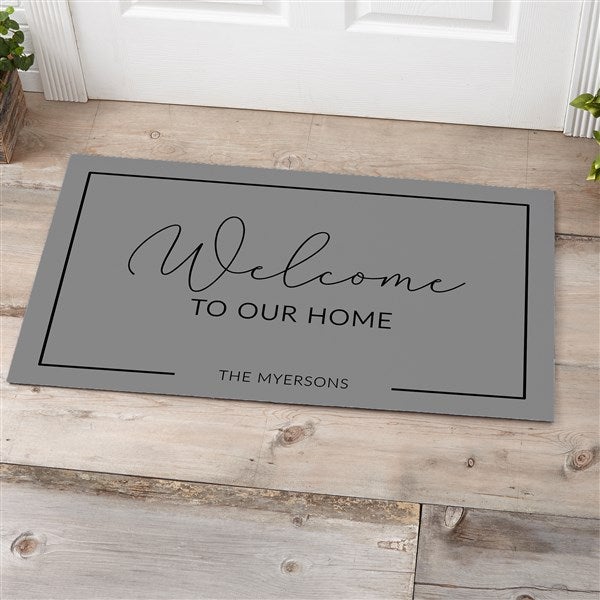 Entryway Collection Personalized Doormat