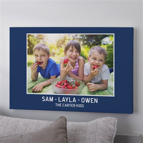 Photo Perfect Personalized Photo Canvas Prints  - 40893