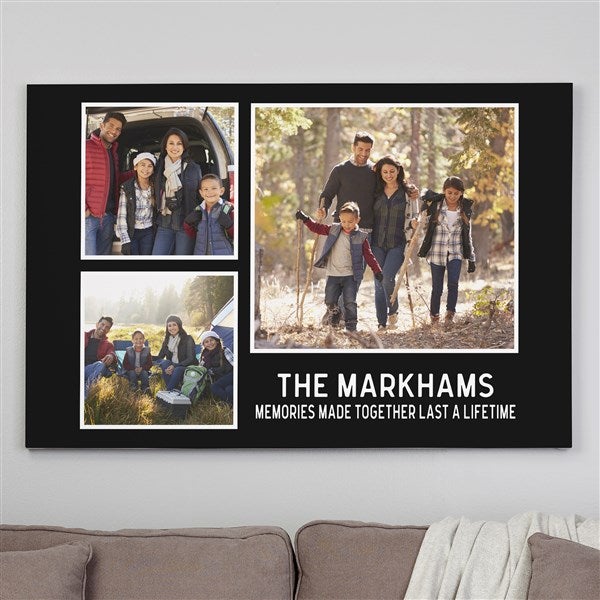 Photo Perfect Personalized 3 Photo Canvas Prints  - 40894