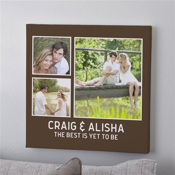 Photo Perfect Personalized 3 Photo Canvas Prints  - 40894