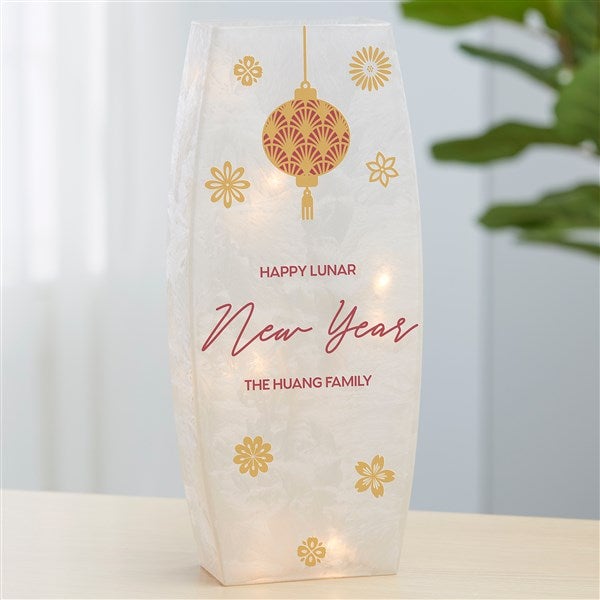 Lunar New Year Personalized Frosted Shelf Décor  - 40906