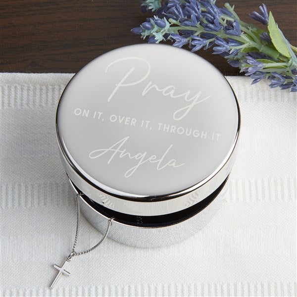 Pray On It Personalized Keepsake Box  - 40949