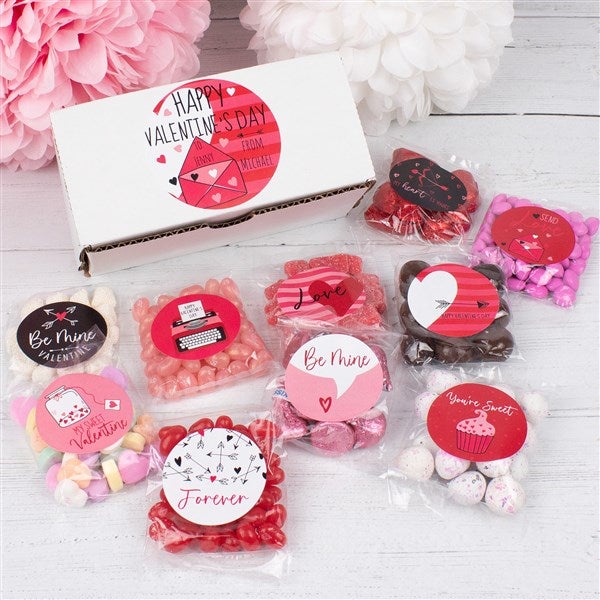 Personalized Valentine's Day Sweet Treat Candy Gift Box - 40955D