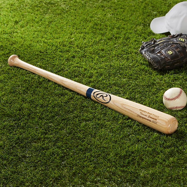 You're Number One Personalized Wooden Baseball Bat