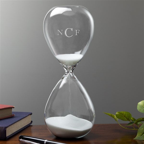 Classic Engraved Sand-Filled Hourglass  - 40990
