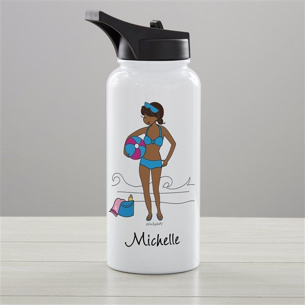 philoSophie's® Summer Personalized Double-Wall Vacuum Insulated Water Bottle  - 41152
