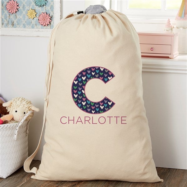 Pop Pattern Personalized Kid's Laundry Bag  - 41157