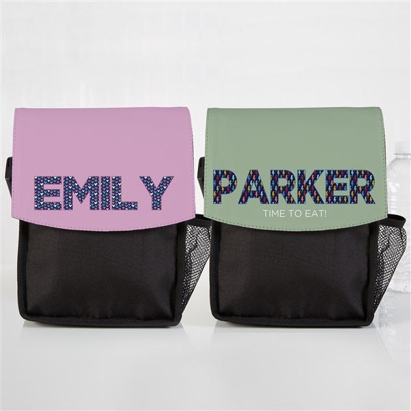 Pop Pattern Personalized Lunch Bag  - 41158