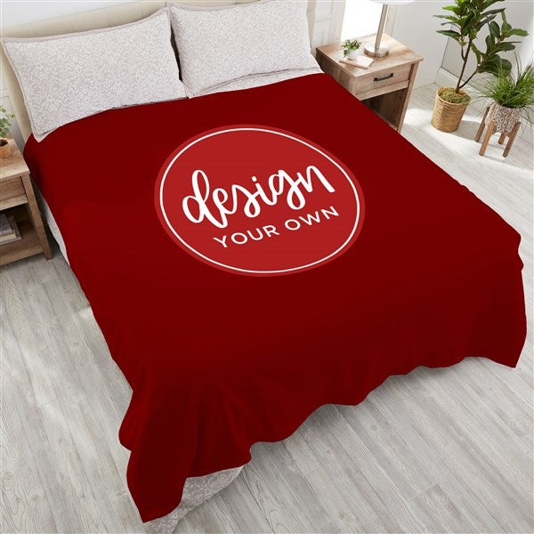 Design Your Own Personalized 90x90 Fleece Blanket - 41311