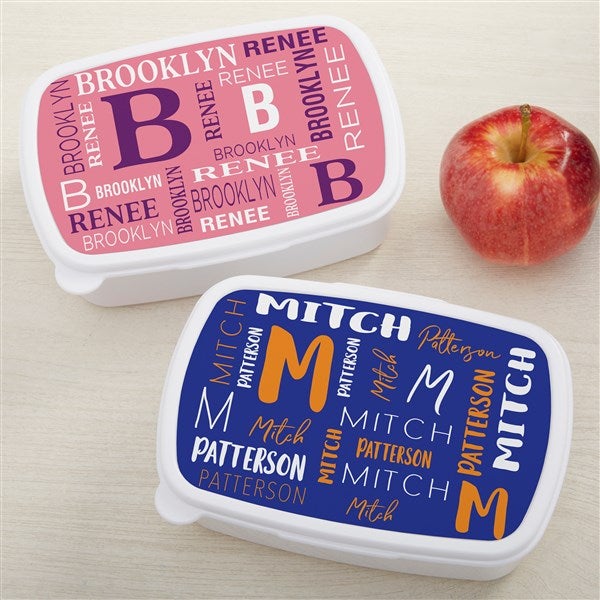 Notable Name Personalized Lunch Box  - 41366