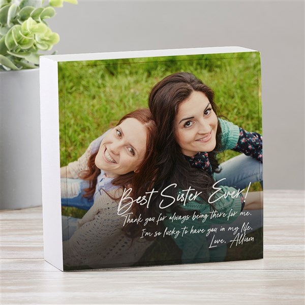 Photo Expression For Her Personalized Shelf Blocks  - 41400