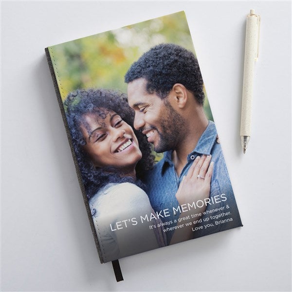 Personalized Photo Writing Journal - Photo Expression For Her  - 41409