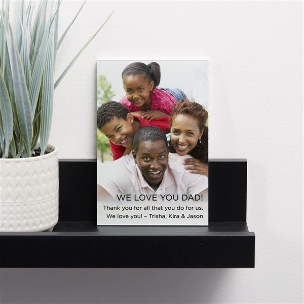 Photo Expression For Him Personalized Glass Photo Prints  - 41421