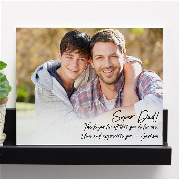 Photo Expression For Him Personalized Glass Photo Prints  - 41421