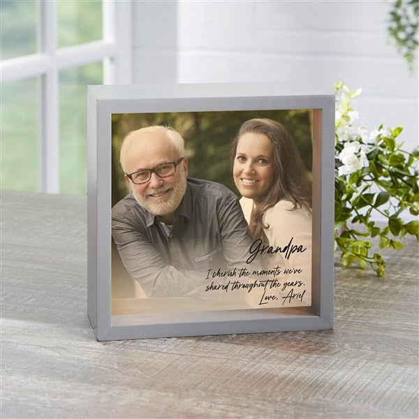 Photo Expression For Him Personalized LED Light Shadow Box - 41424