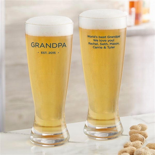 Best Grandad Premium 285ml Beer Glass