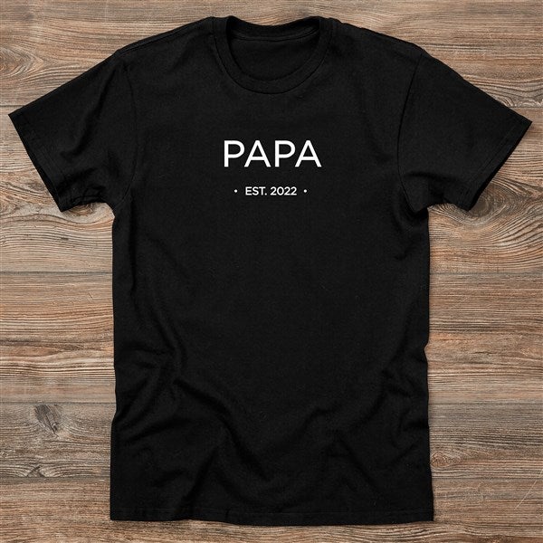 Grandpa Established Personalized Men's Shirt  - 41475