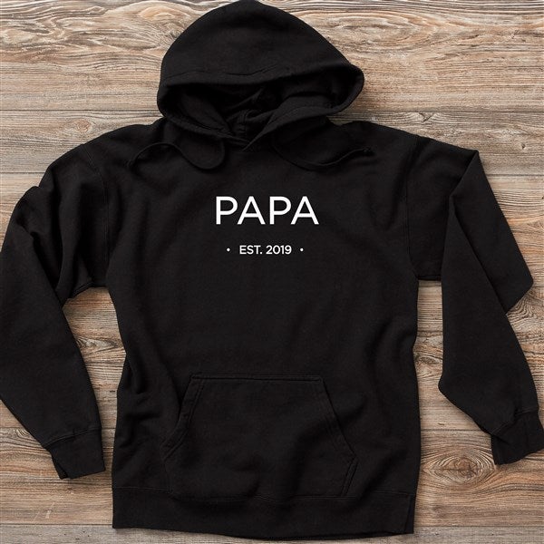 Grandpa Established Personalized Men&#39;s Sweatshirt - 41476