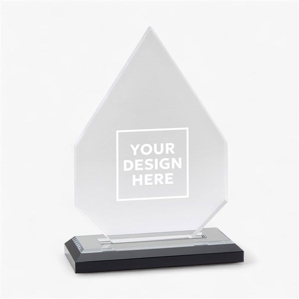 Personalized Logo Acrylic Diamond Award  - 41499
