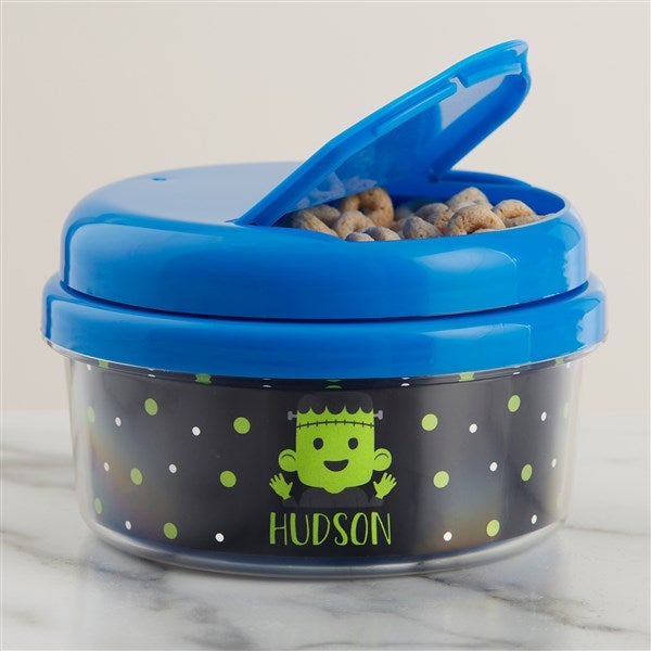 Trick or Treat Halloween Characters Personalized Toddler 12 oz. Snack Cup - 41508