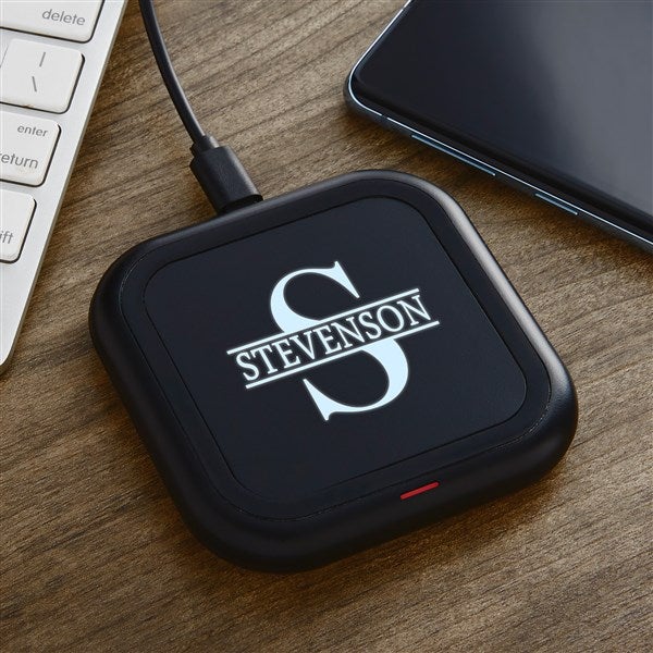 Namely Yours Personalized LED Wireless Charging Pad - 41554