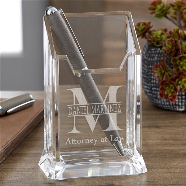 Namely Yours Personalized Acrylic Pen & Pencil Holder - 41555