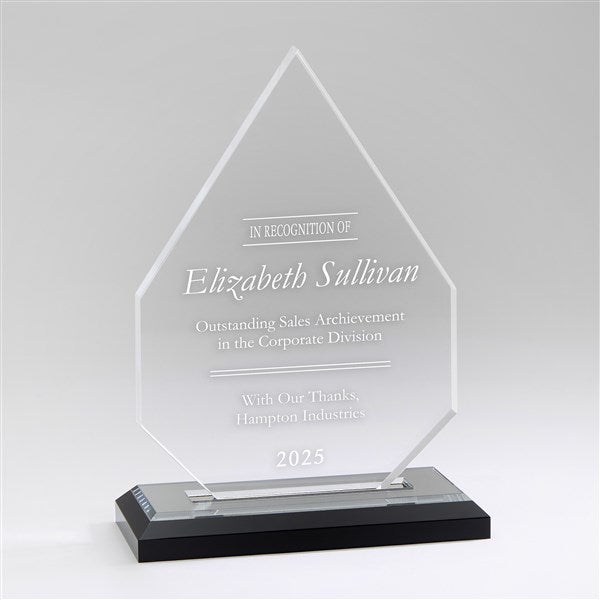 Performing with Excellence Personalized Diamond Award  - 41563