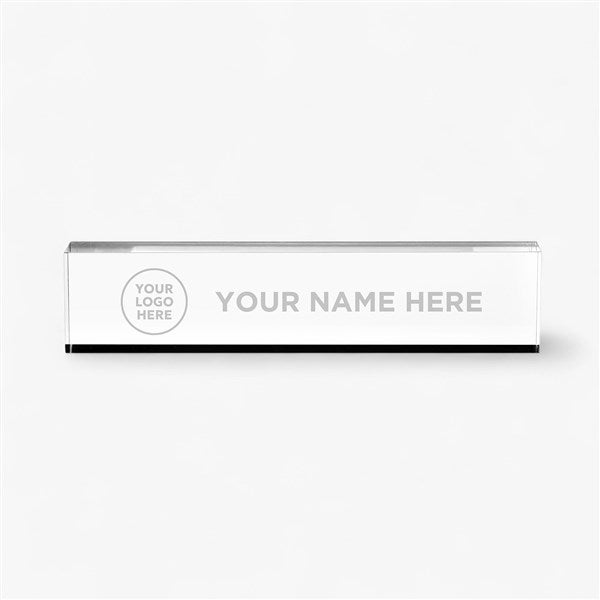 Personalized Logo Acrylic Name Plate  - 41571