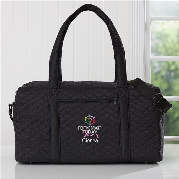 Fighting Cancer Today Quilted Duffel Bag - 41604