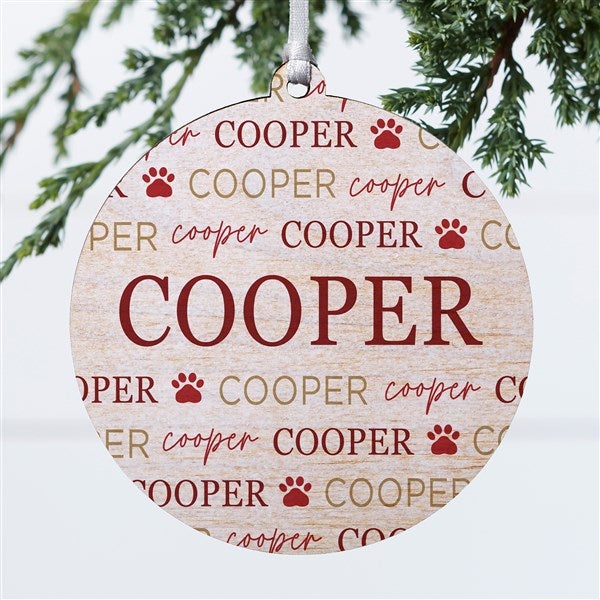Pawfect Pet Personalized Ornament  - 41635