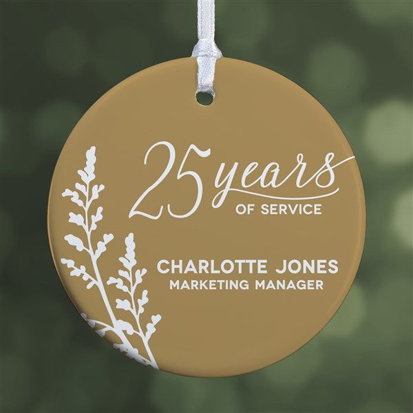 Retirement Personalized Ornament - 41636