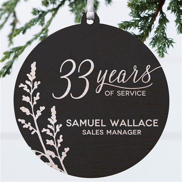 Retirement Personalized Ornament