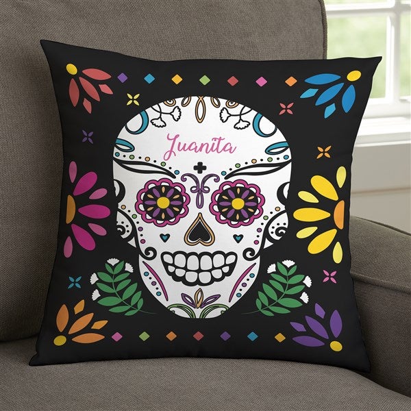 Day of the Dead Personalized Throw Pillows - 41643