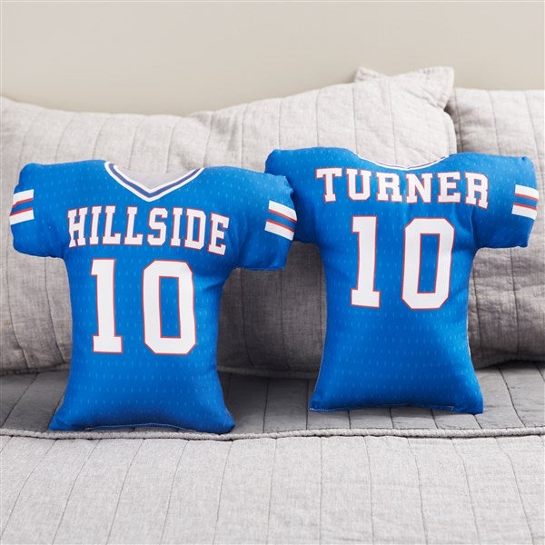 Football Jersey Personalized Throw Pillow  - 41676