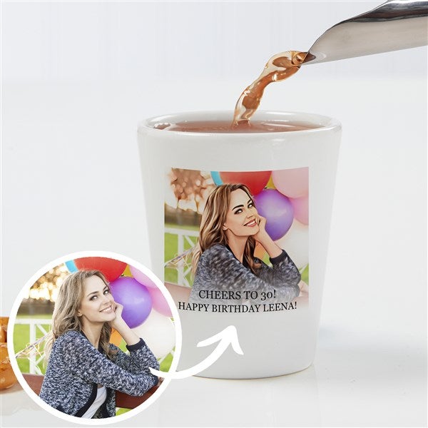 Cartoon Yourself Personalized Shot Glass  - 41751