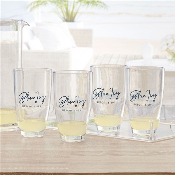 Personalized Logo Unbreakable Tritan Highball Glass - 41879