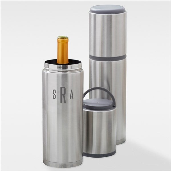 Engraved Portable Wine Bottle Chiller For Her