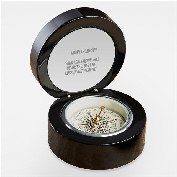 Retirement Engraved Navigator Desk Compass - 42362
