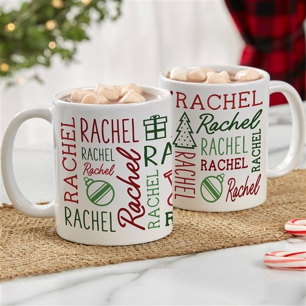 Name Sticker Label to Personalise Travel Mug Cup Coffee Hot Drink DIY Gift  Decal