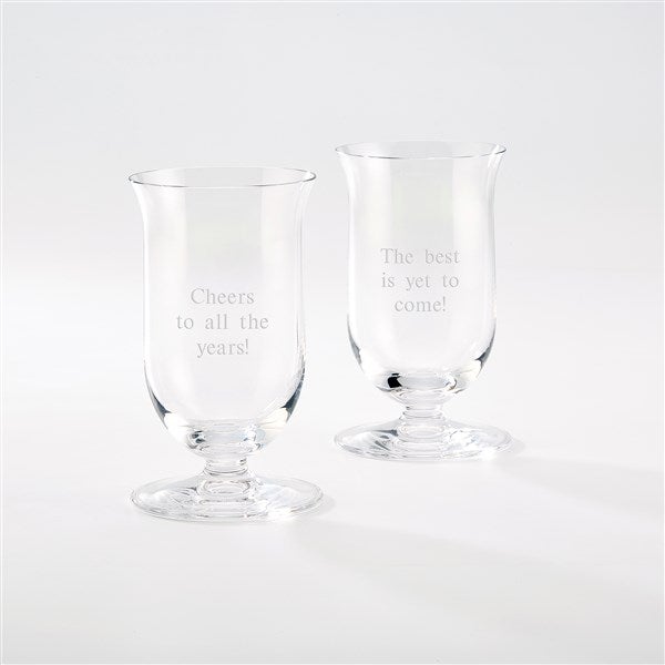 Engraved Riedel Retirement Single Malt Whiskey Glass Set - 42693