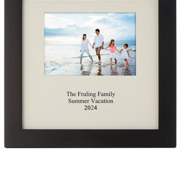 Engraved Family Gallery 5x7 Opening Picture Frame